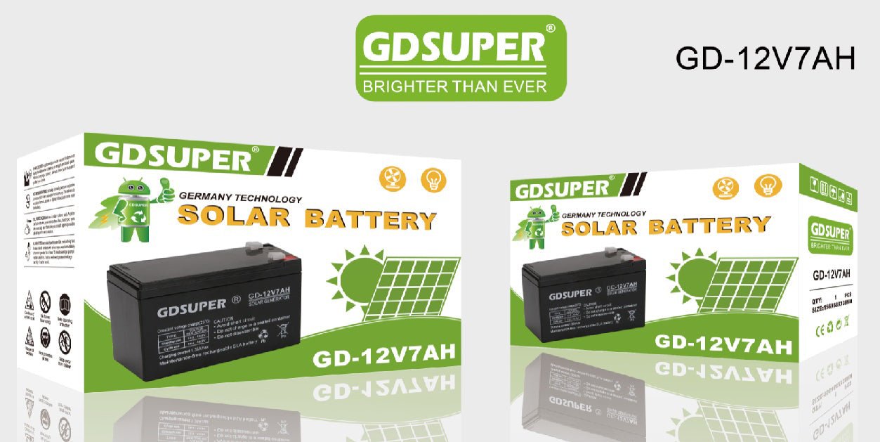 GD Super 12V 7A - Akomulator za solarne sisteme - Kupiti