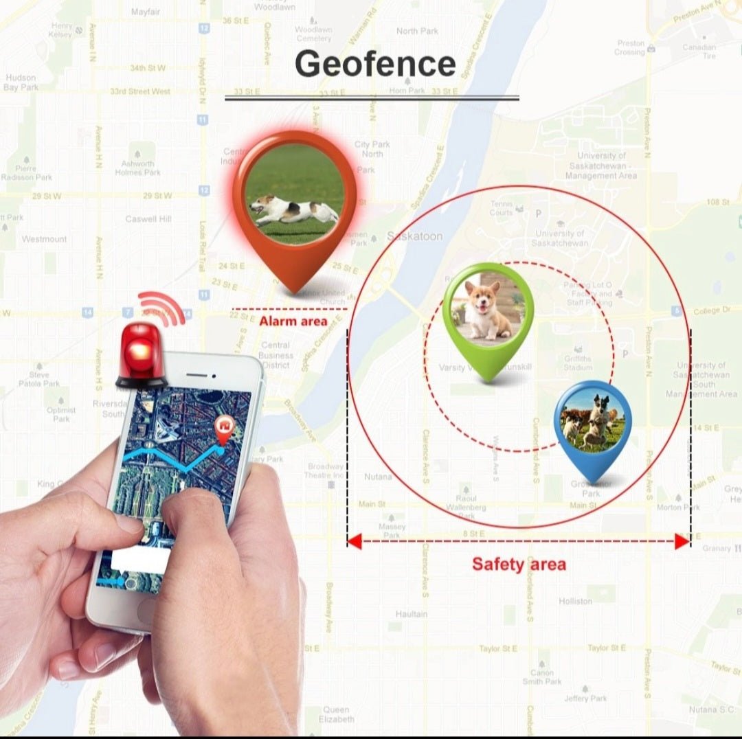 GPS Ogrlica za pse, model TK909 - Kupiti