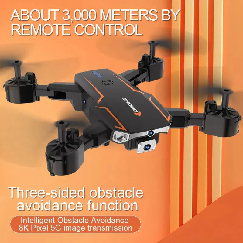 A17S Drone 4K Dual Camera HD WIFI Prenos Inteligentno izbegavanje prepreka Dron GPS Fpv vazdušni pritisak - Kupiti