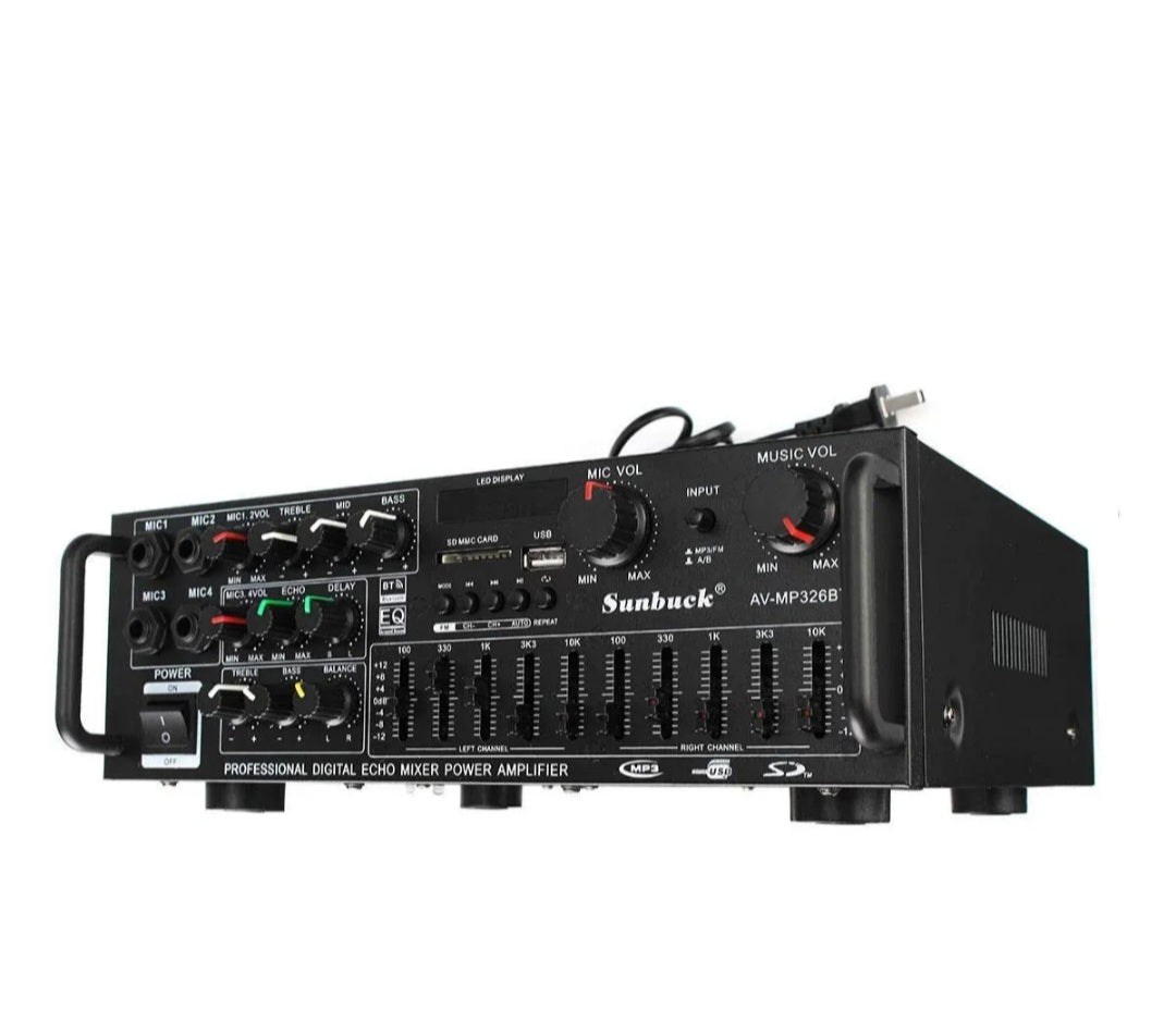 AV - MP326BT 220V 800W 4 ohm 2CH EK Bluetooth stereo pojačalo - Kupiti