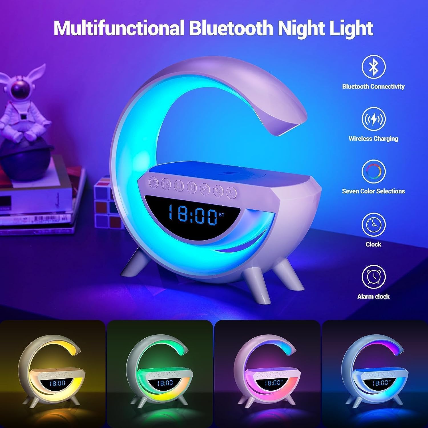 Bluetooth zvučnik BT - 3401 FM radio, sat i alarm - Kupiti