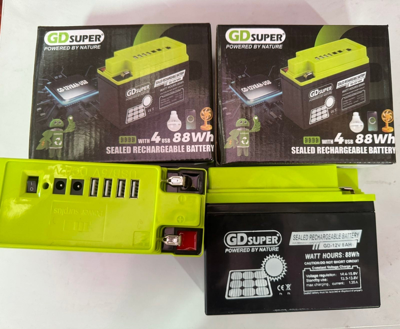 GDSuper GD - 12V8Ah GelTech - Akomulator za solarne sisteme - Kupiti